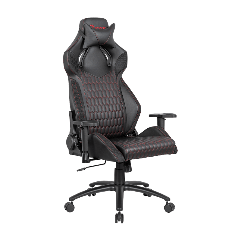 RXGAMER RX-2090 Sedia da gaming in pelle PVC con struttura in metallo e schienale alto