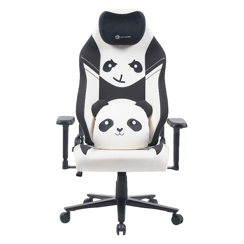RXGAMER RX-2182 panda Sedia da gioco alla moda, sedia da gioco ergonomica per computer