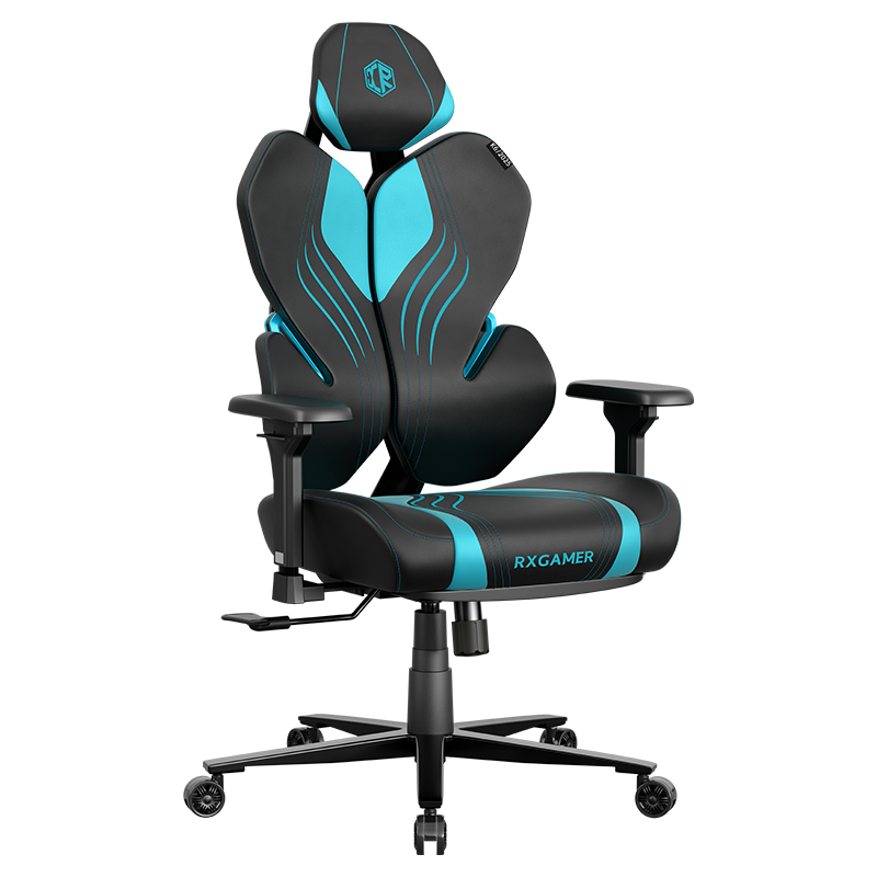 RXGAMER RX-K6-6303 Sedia da gioco ergonomica con supporto agile